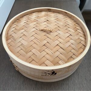 Bamboo 3-Tier Chinese Veggie Steamer